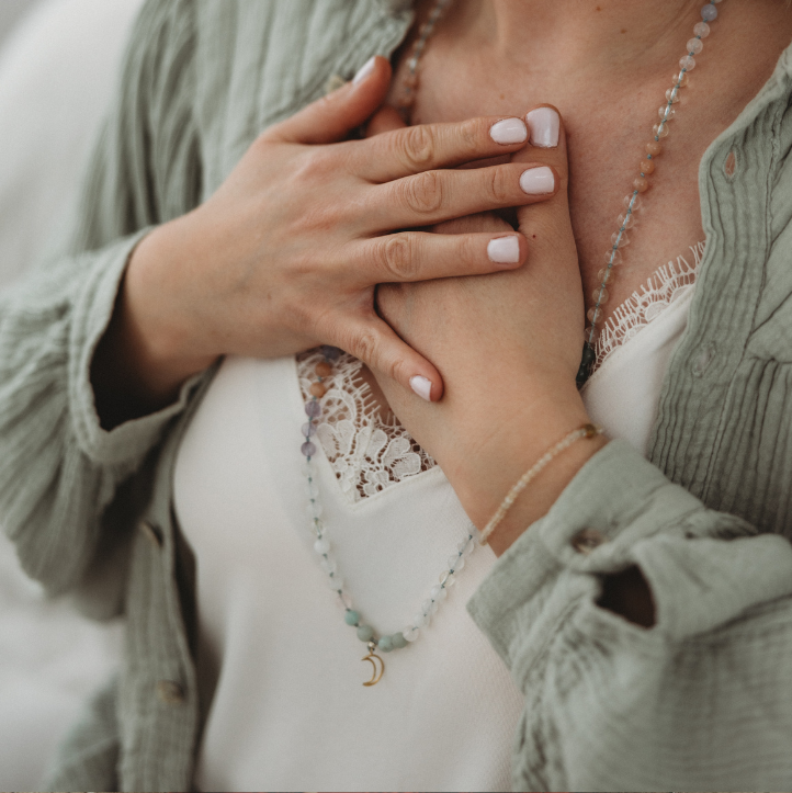 Frau, die verzweifelt ist